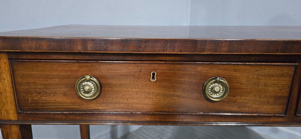 Super Georgian Mahogany Sideboard Server View IV