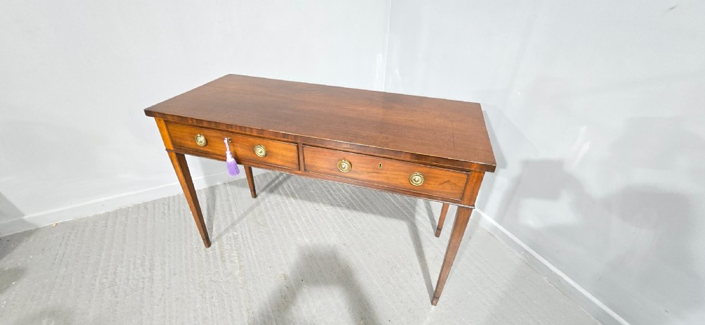 Super Georgian Mahogany Sideboard Server View XII