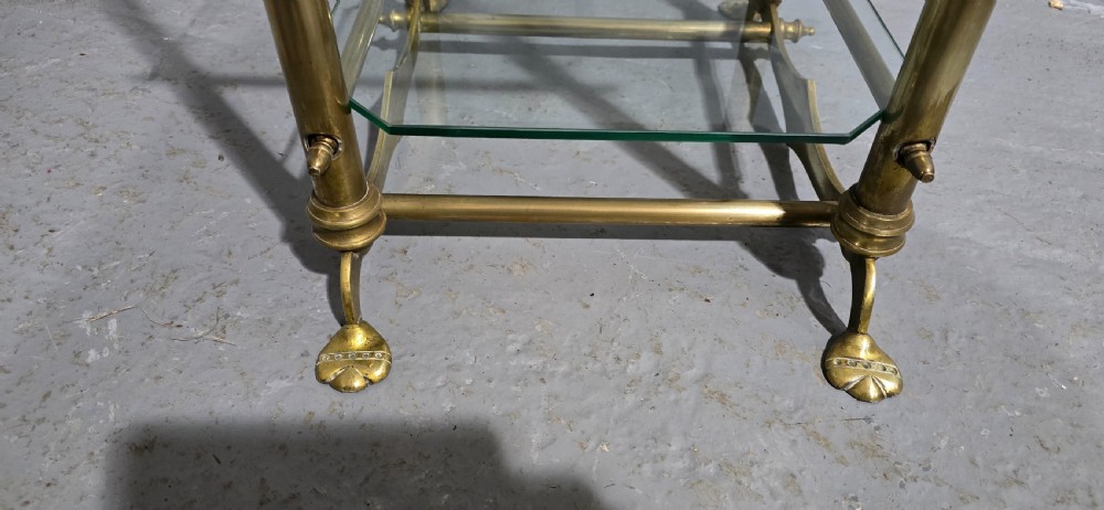 Brass Shop Display Stand Harris and Sheldon Ltd View III