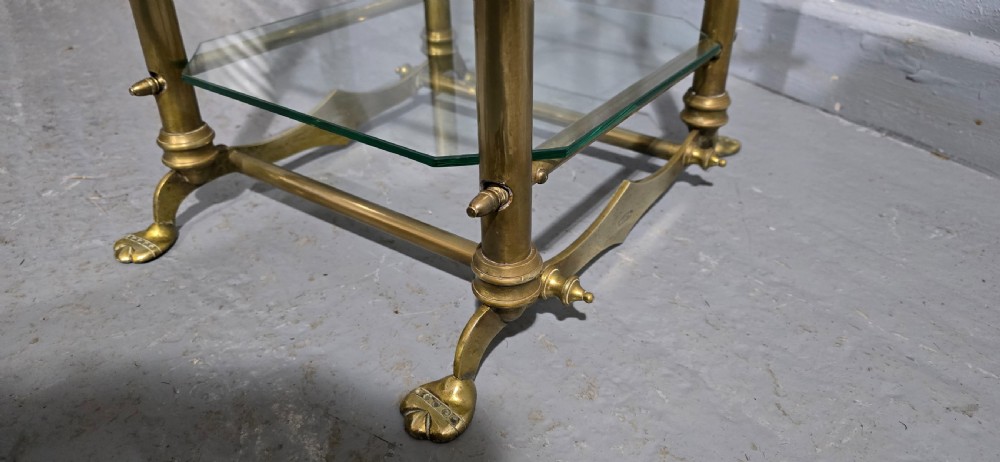Brass Shop Display Stand Harris and Sheldon Ltd View IV