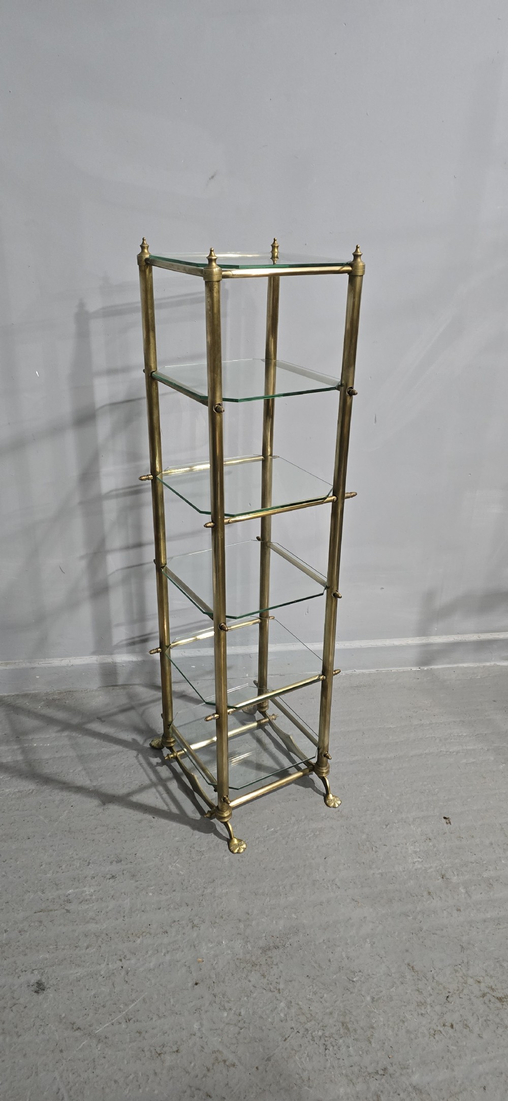 Brass Shop Display Stand Harris and Sheldon Ltd View XII