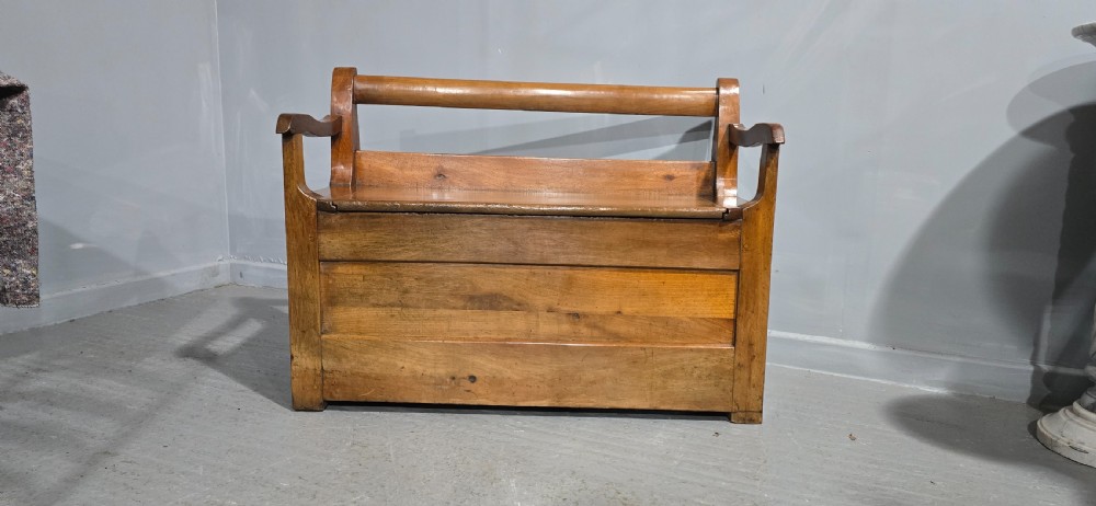 French Cherry Hall Bench View II