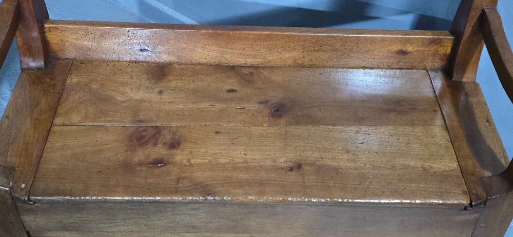 French Cherry Hall Bench View VI