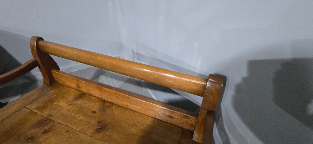 French Cherry Hall Bench View VII