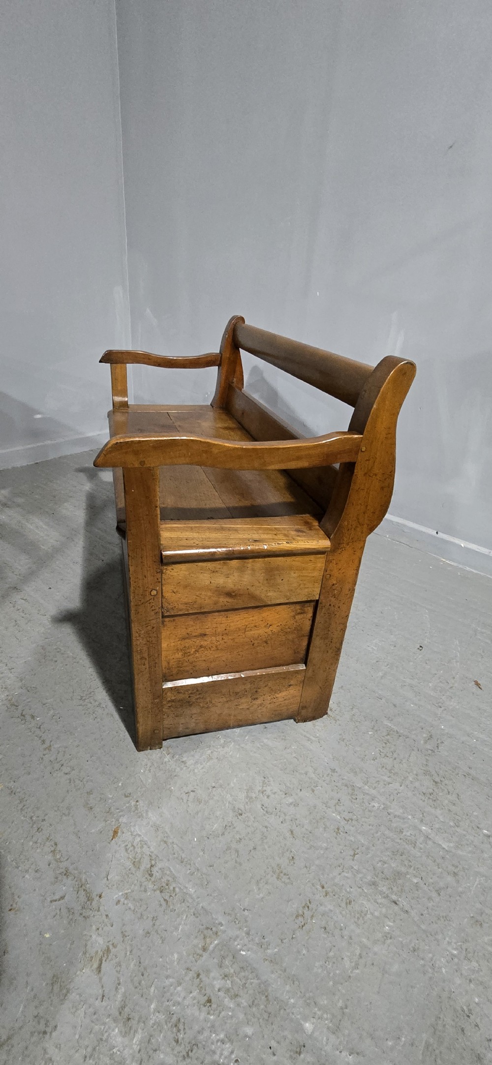 French Cherry Hall Bench View VIII