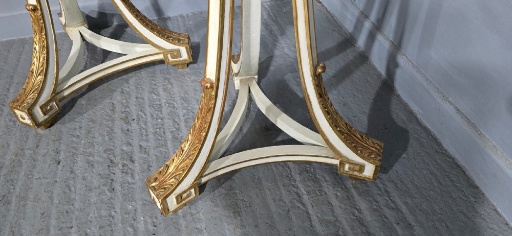 Super Pair Parcel Gilt Torchere Stands View VII