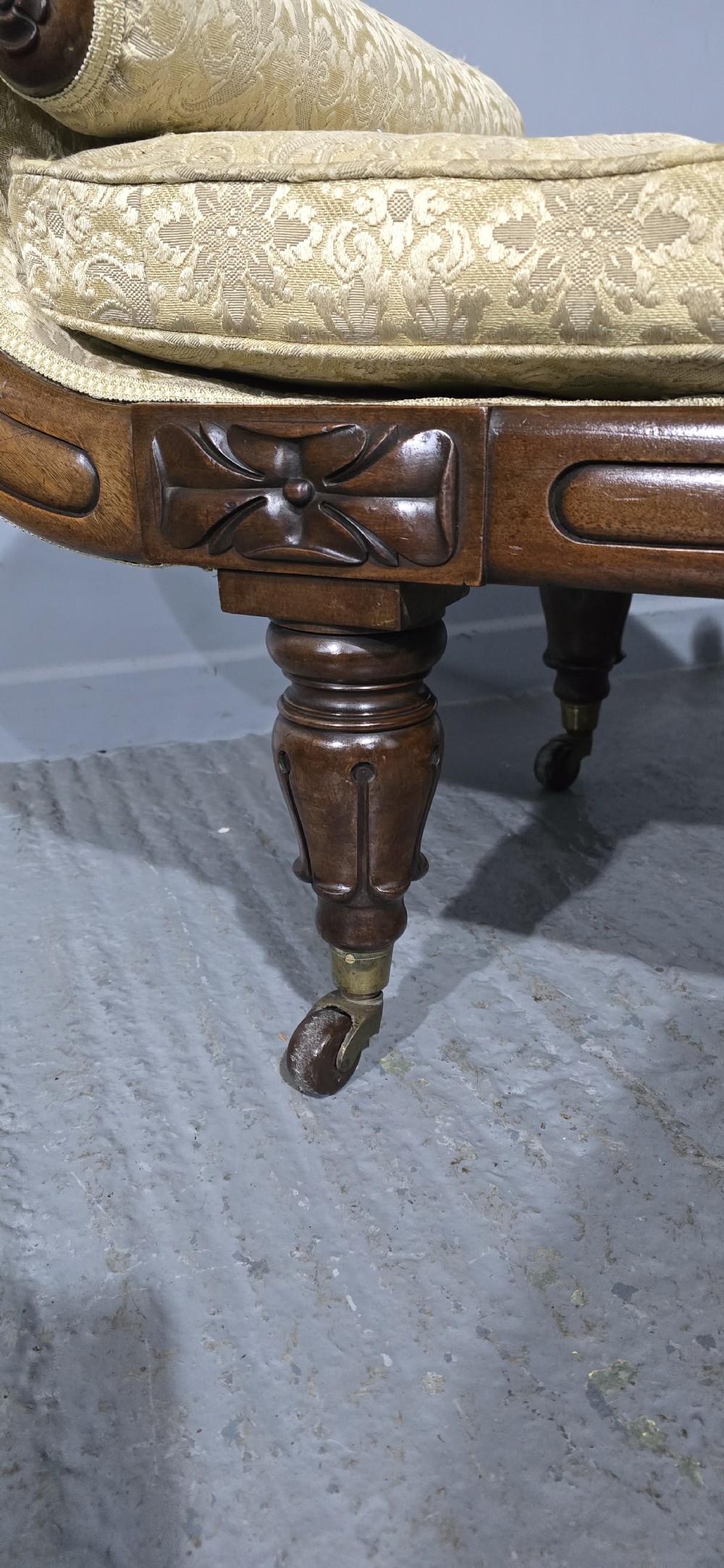 Outstanding William 4th Chaise Lounge View III