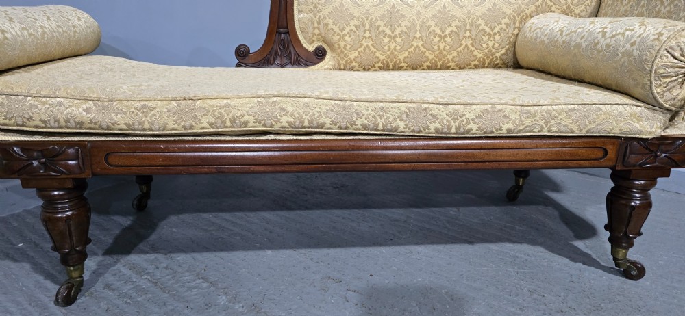 Outstanding William 4th Chaise Lounge View V
