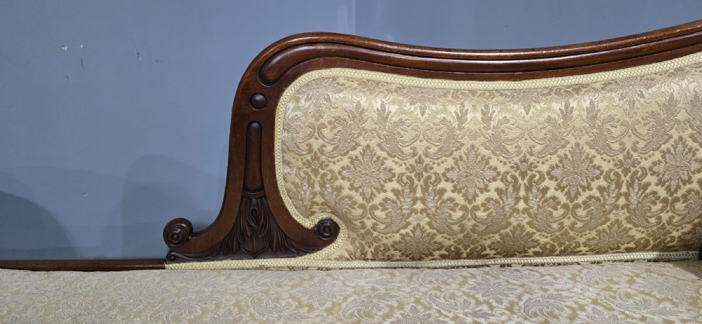 Outstanding William 4th Chaise Lounge View VII