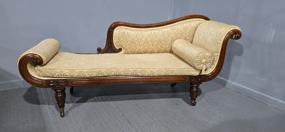 Outstanding William 4th Chaise Lounge View XIII