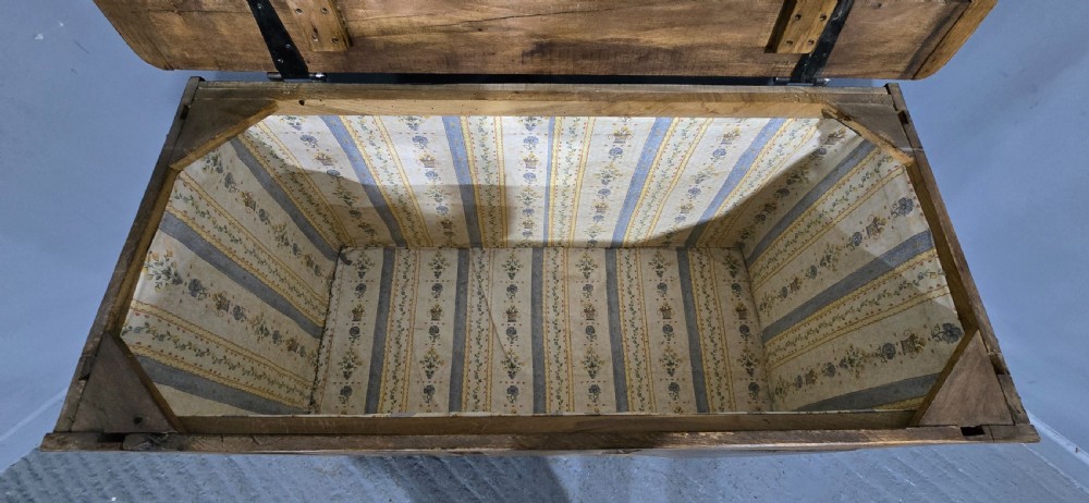 French Rustic Oak Coffer View VI