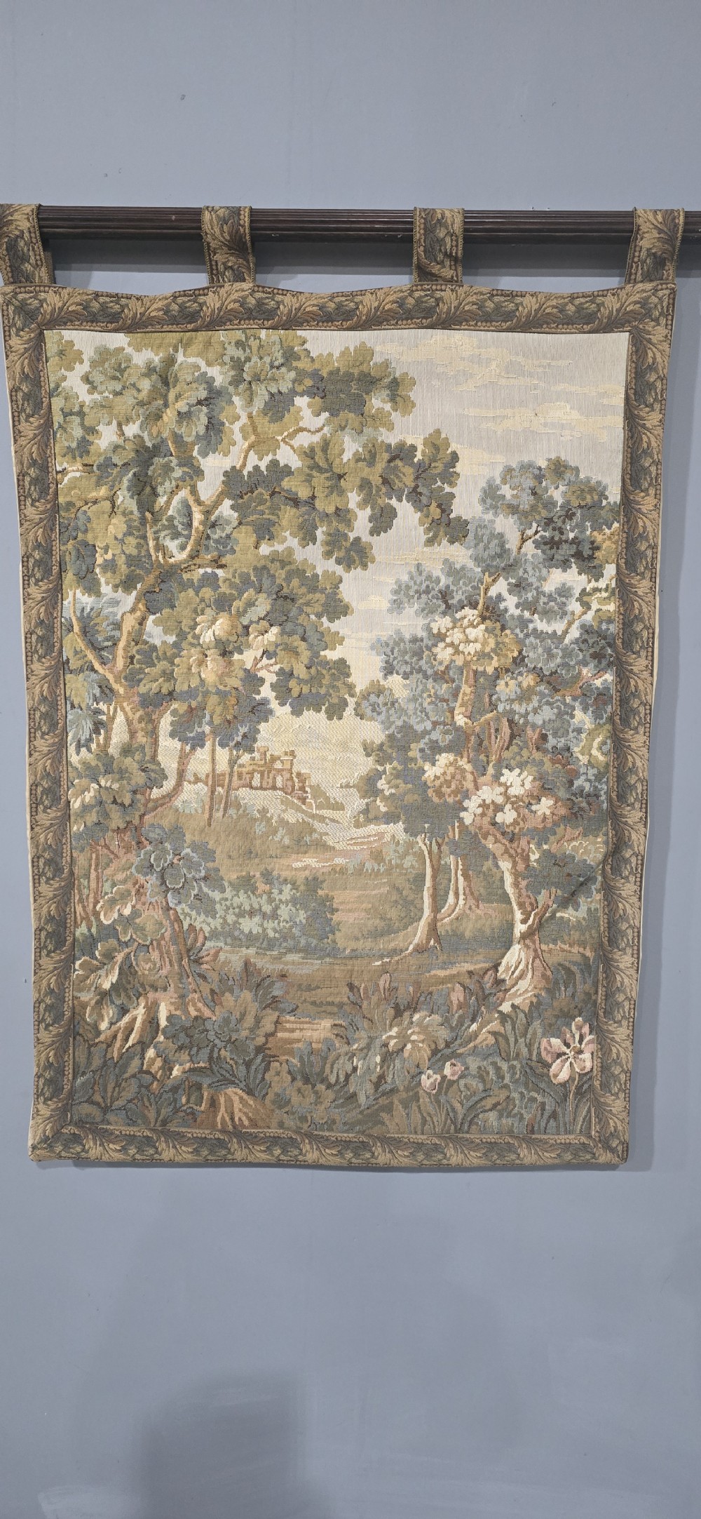 French Antique Tapestry View II