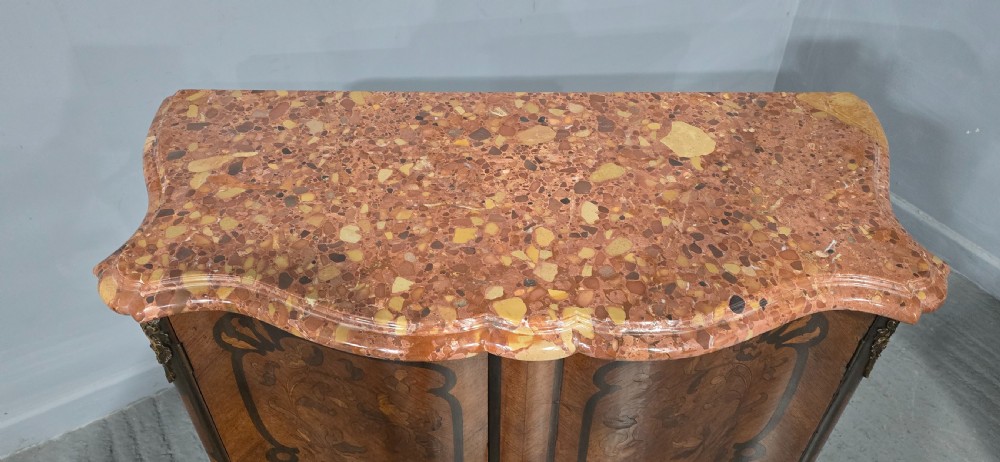 Superb French  Louis XV Marquetry Cabinet View IX
