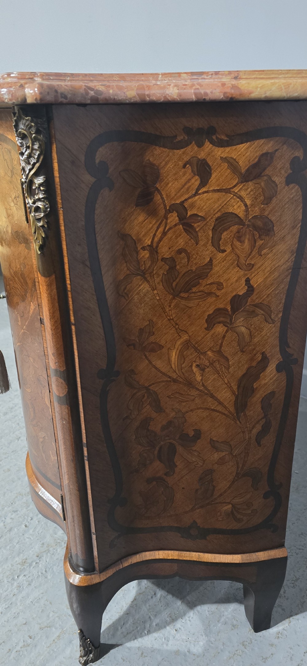 Superb French  Louis XV Marquetry Cabinet View XII