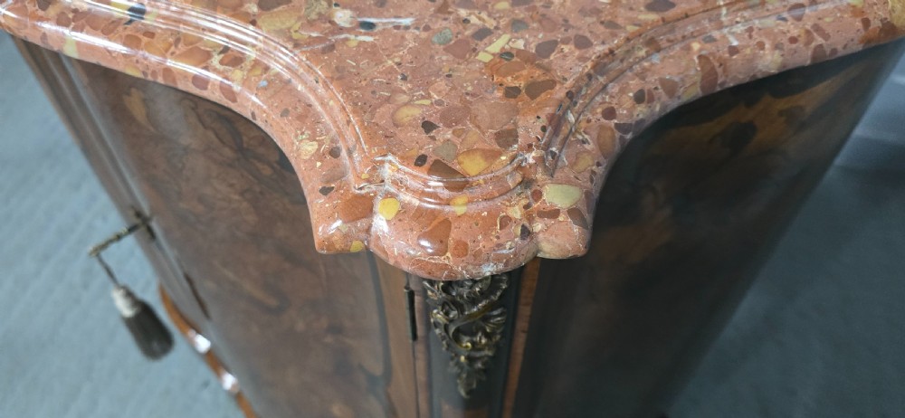 Superb French  Louis XV Marquetry Cabinet View XIII