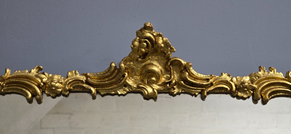 Outstanding Victorian Gilt Mirror View III