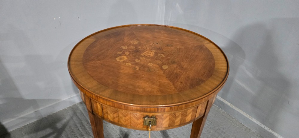 Super French Gueridon Games Table View VII
