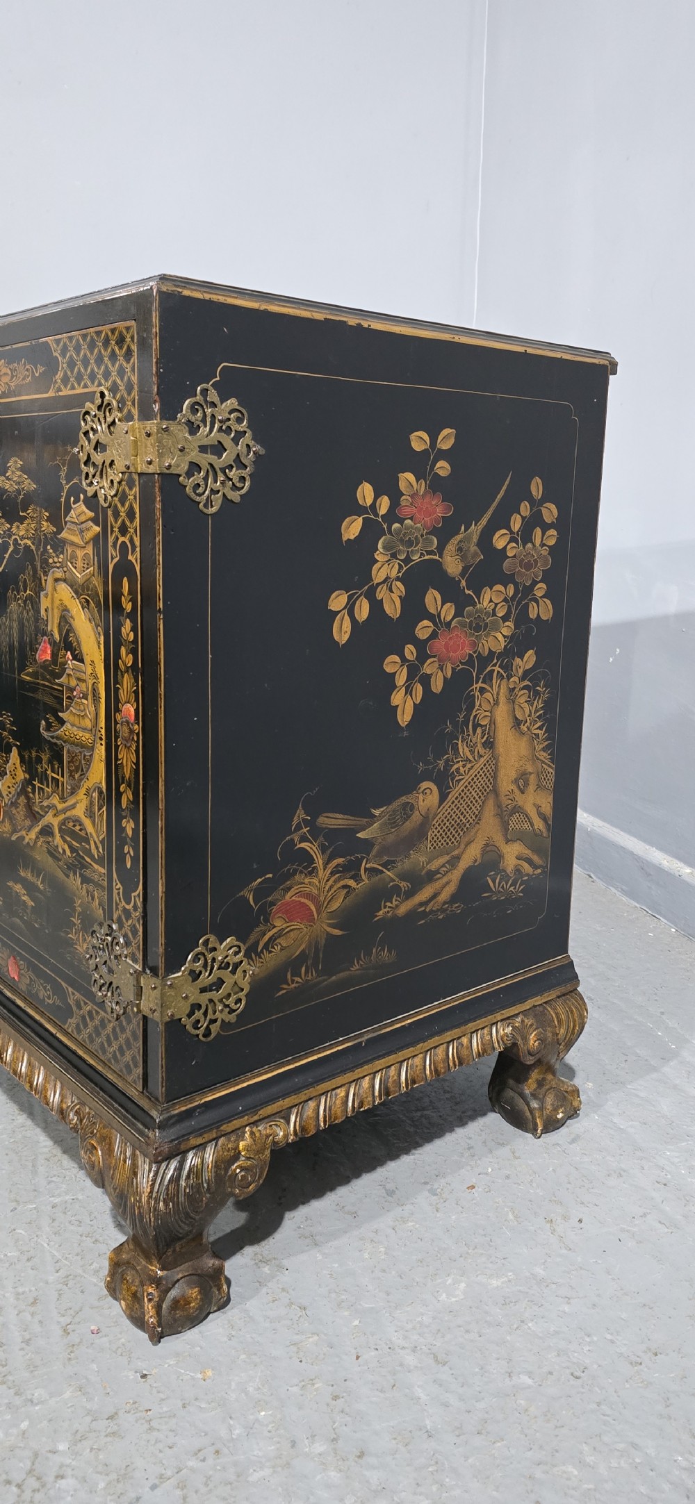 Fine Chinoiserie Two Door Cabinet View V