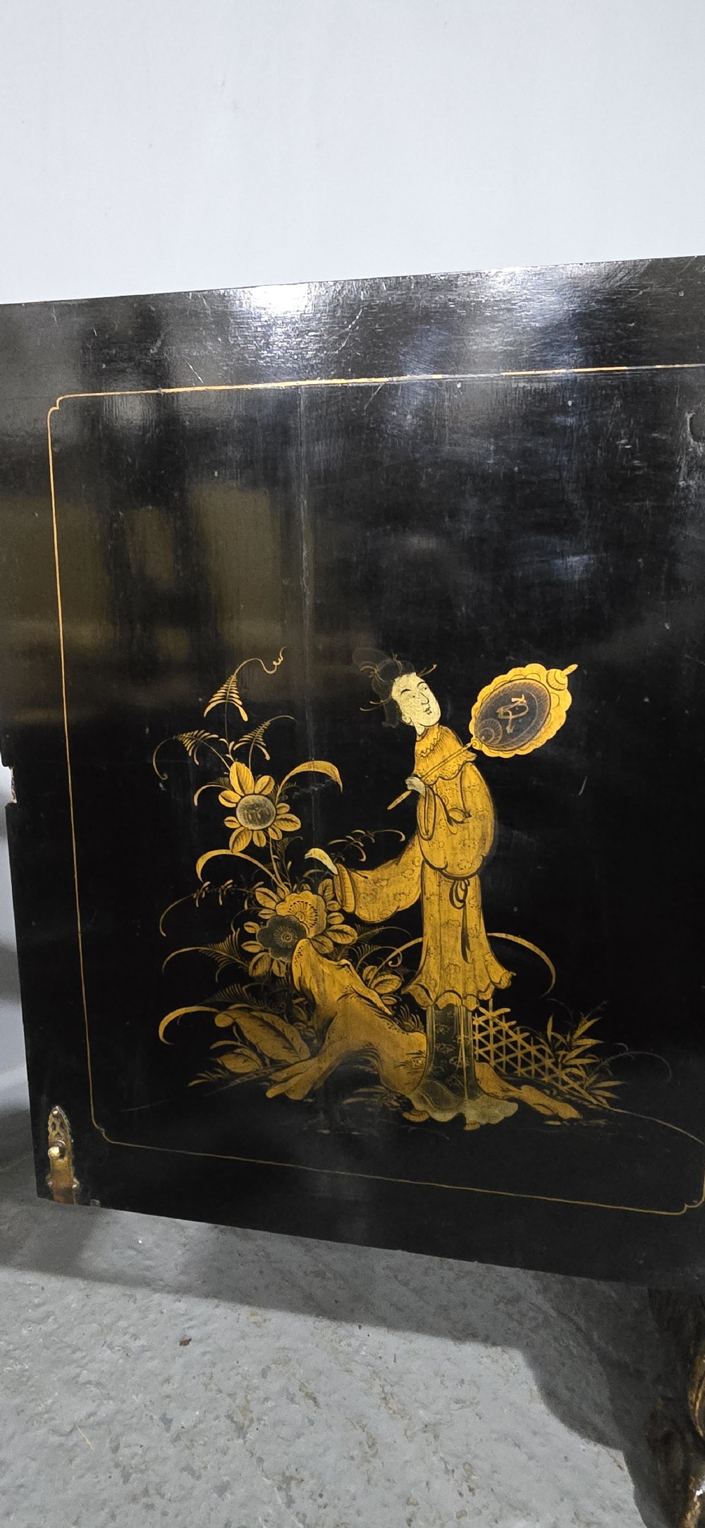 Fine Chinoiserie Two Door Cabinet View XX