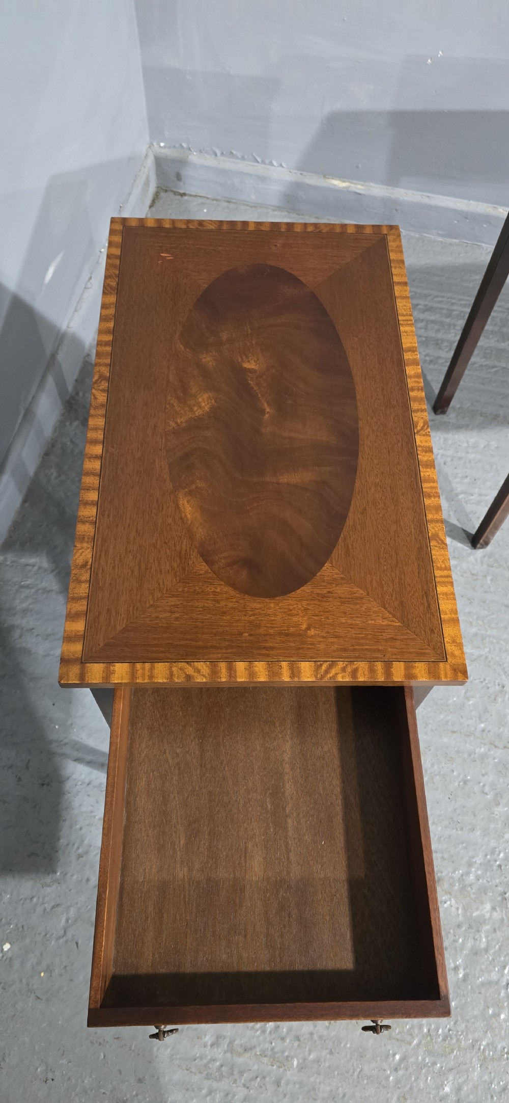 Fine Pair Mahogany Lamp Tables View IX
