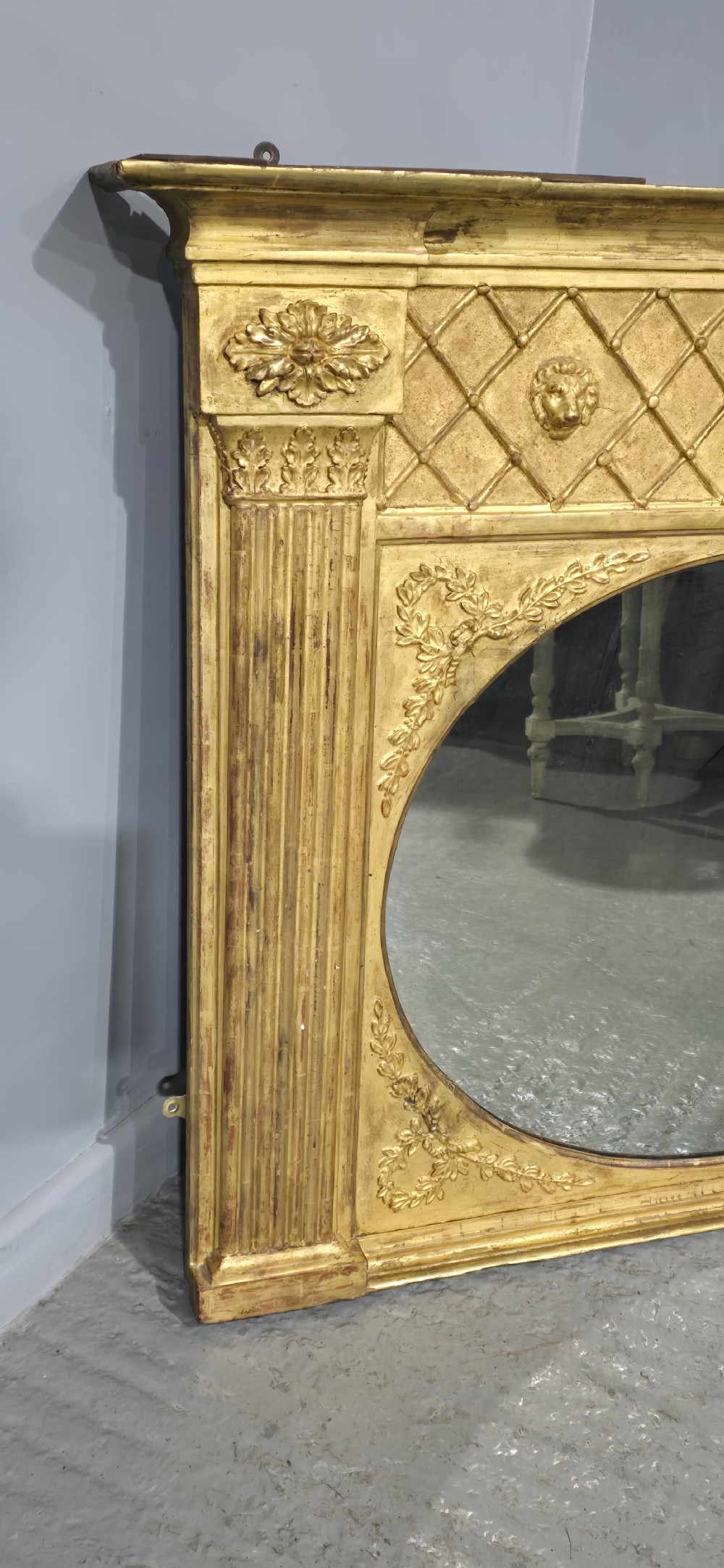 Fine Regency Overmantle Mirror View III