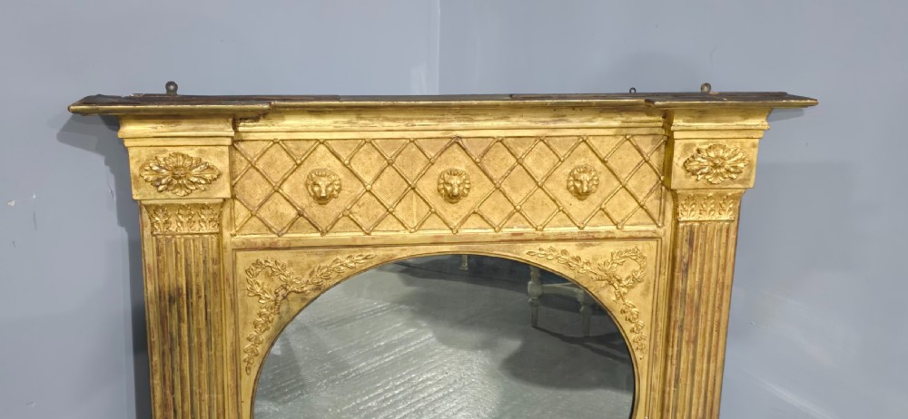 Fine Regency Overmantle Mirror View IV