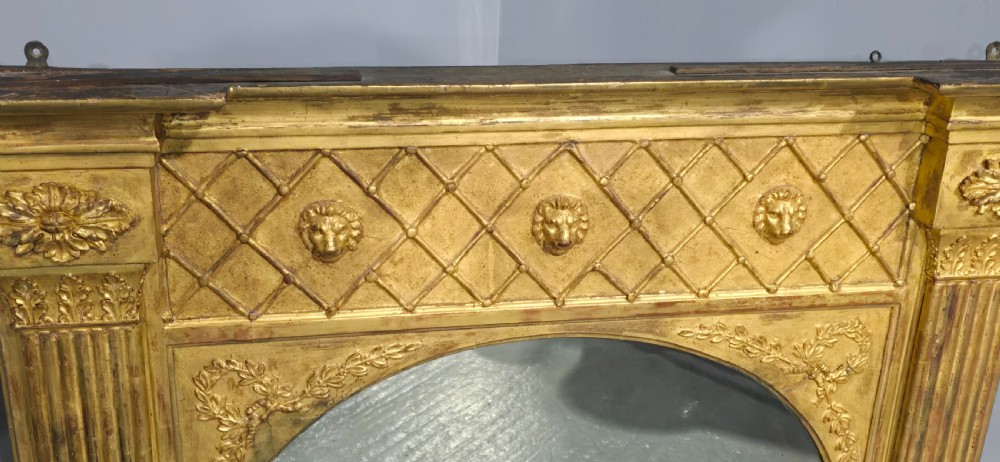 Fine Regency Overmantle Mirror View V