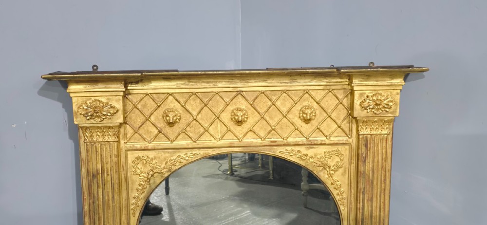 Fine Regency Overmantle Mirror View VI
