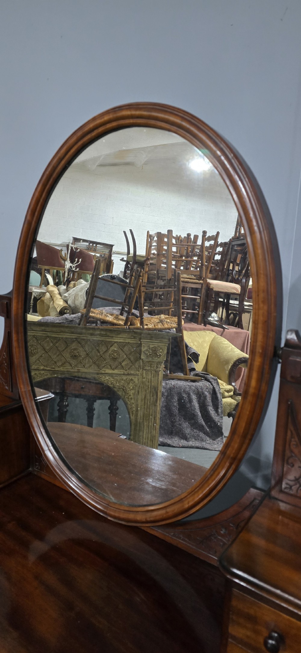 Victorian Mahogany Dressing Table View X