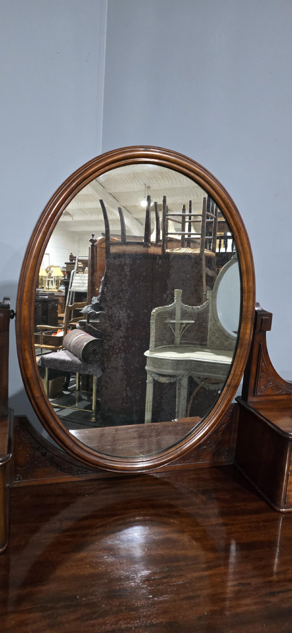 Victorian Mahogany Dressing Table View XI
