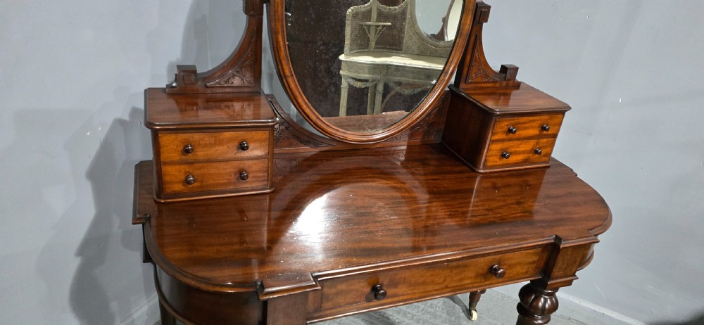 Victorian Mahogany Dressing Table View XII
