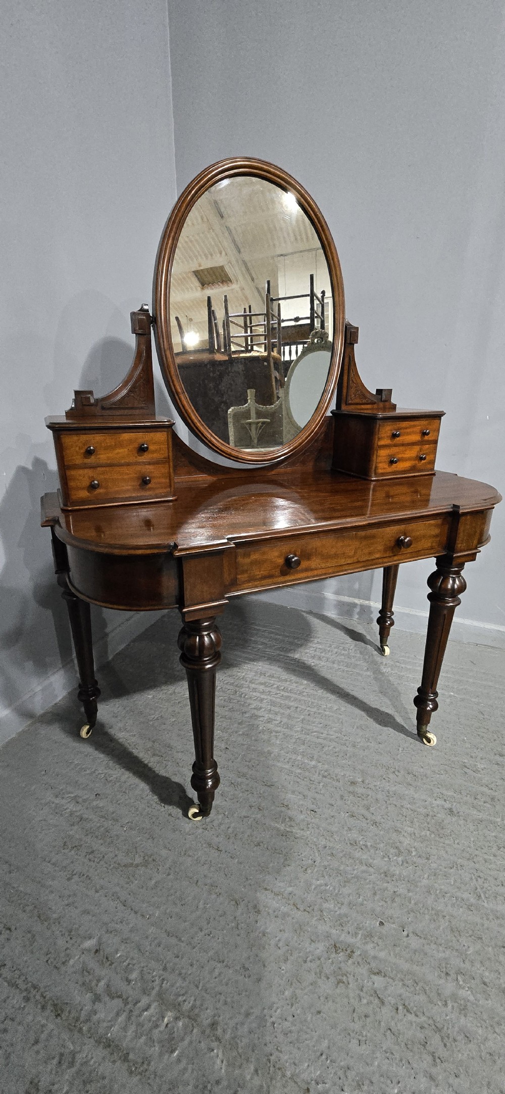 Victorian Mahogany Dressing Table View XIII
