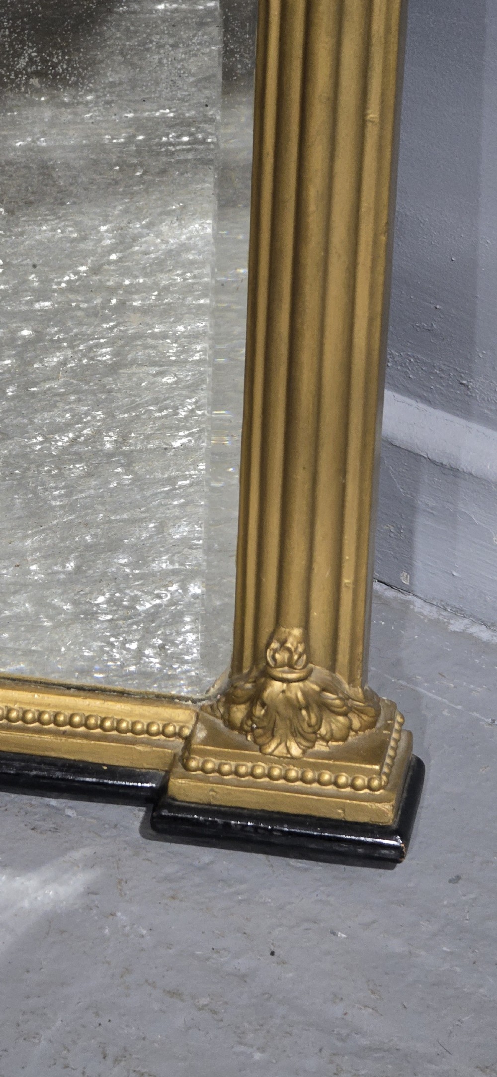 Fine Regency Gilt Overmantle Mirror View VII