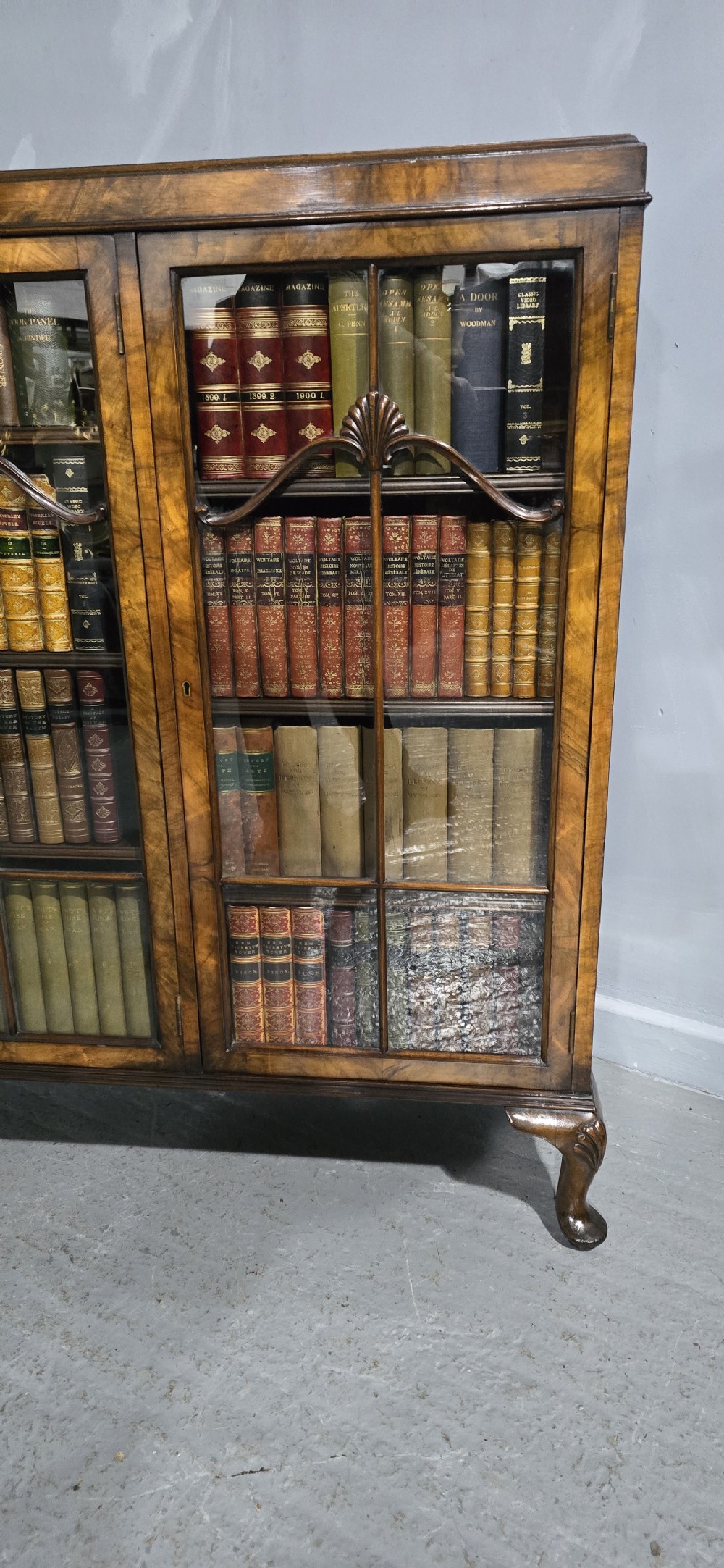 Top Quality Walnut Bookcase View IV