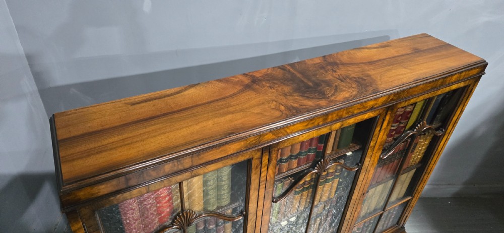 Top Quality Walnut Bookcase View VII