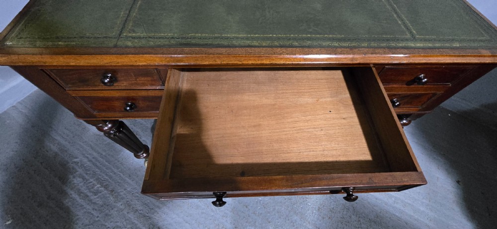 Gillows Victorian Mahogany Writing Desk View V