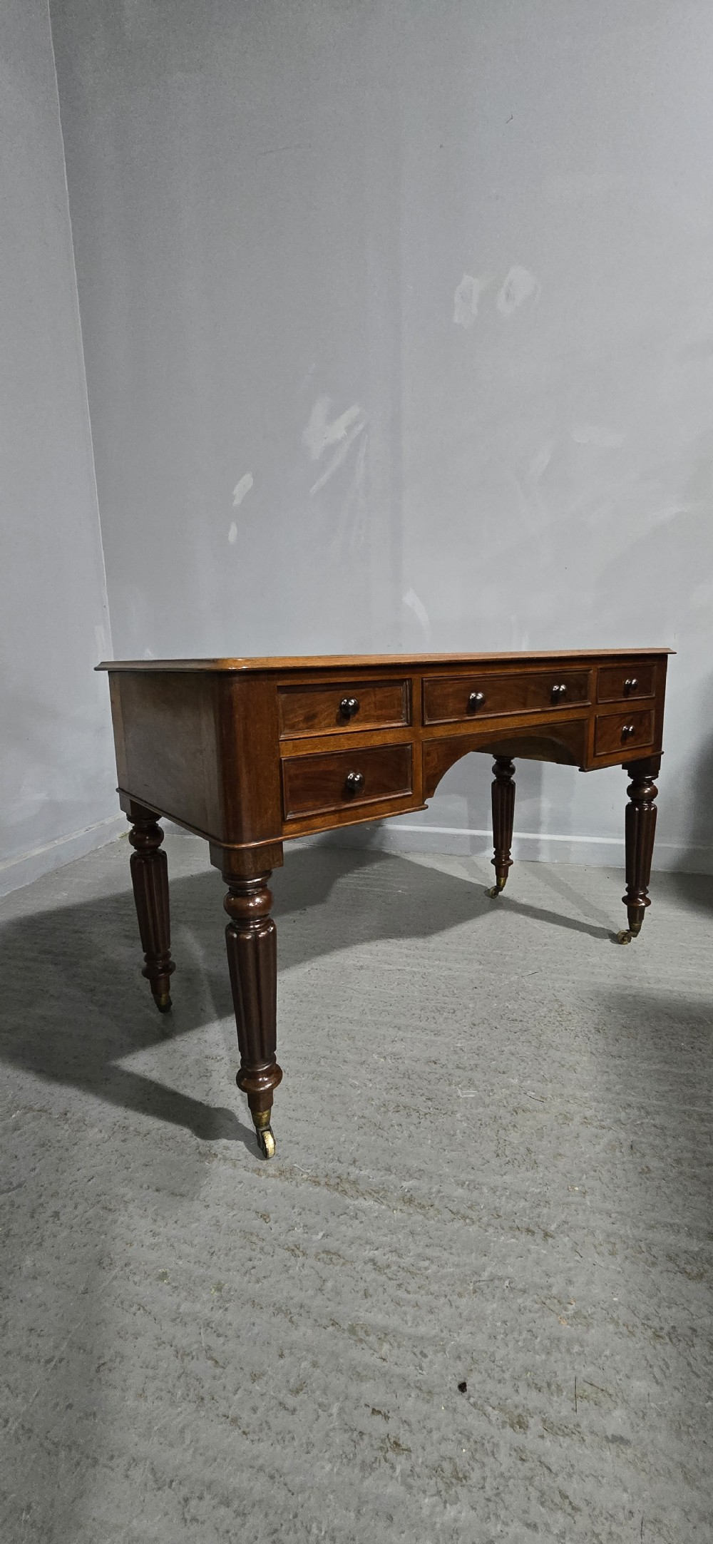 Gillows Victorian Mahogany Writing Desk View VII