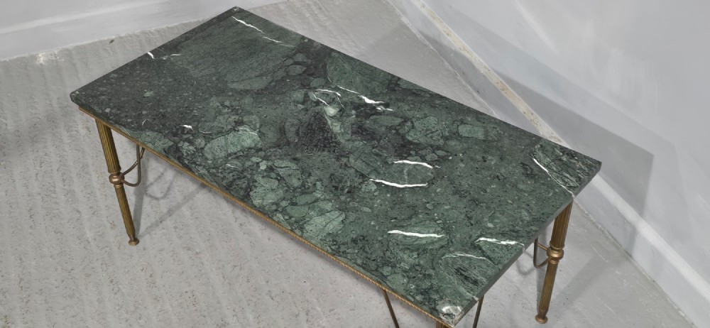 French Marble Top Coffee Table View VI
