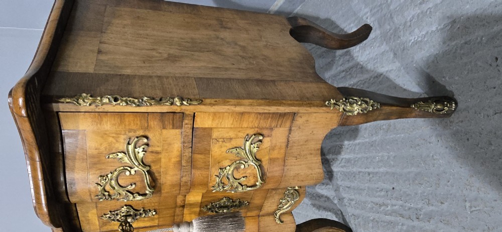 Small Maltese Walnut Commode Chest of Drawers View V