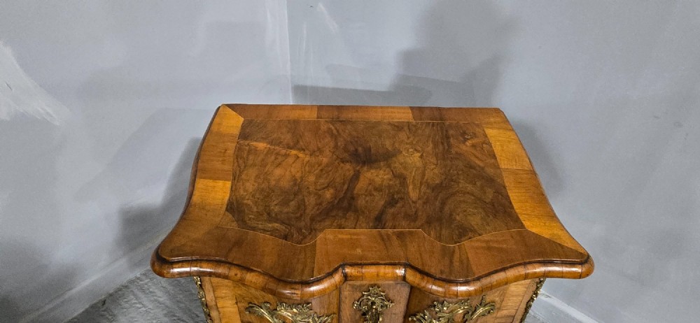 Small Maltese Walnut Commode Chest of Drawers View VII