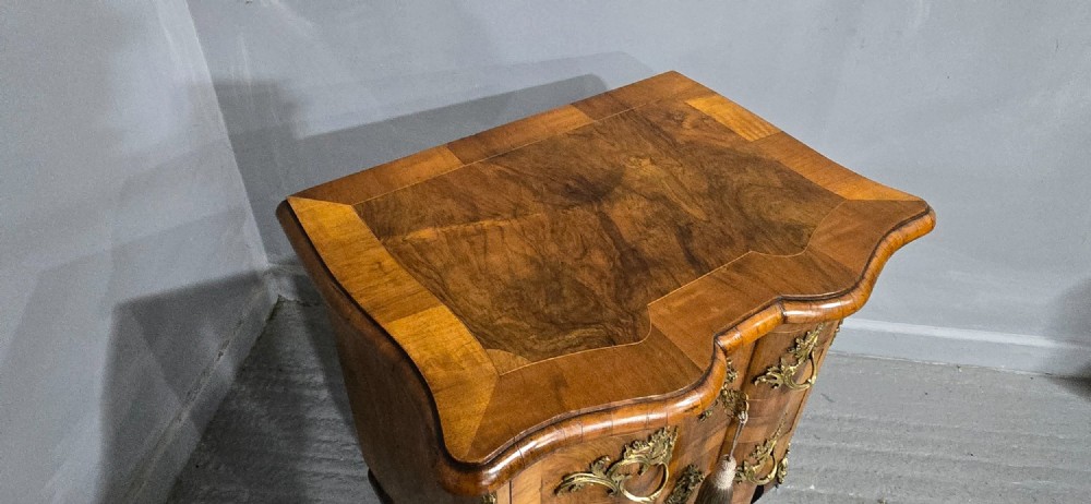 Small Maltese Walnut Commode Chest of Drawers View VIII