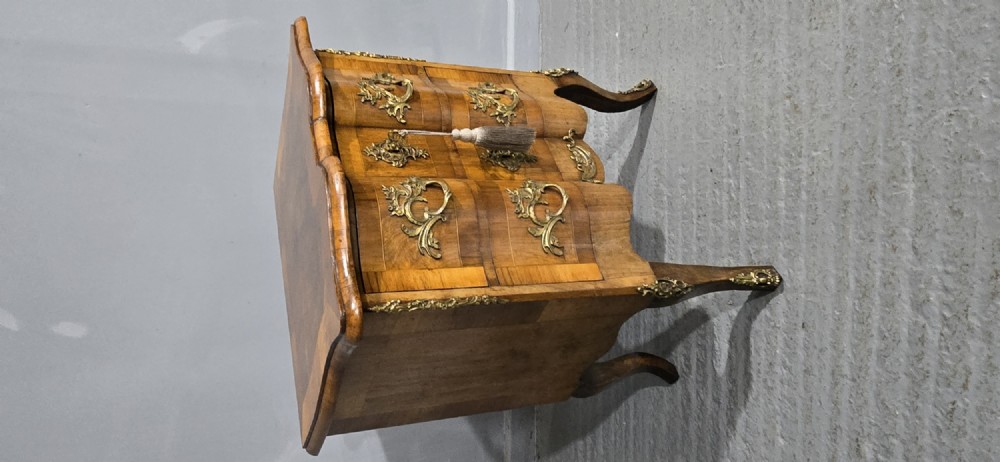 Small Maltese Walnut Commode Chest of Drawers View IX
