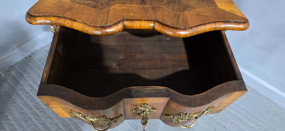 Small Maltese Walnut Commode Chest of Drawers View X