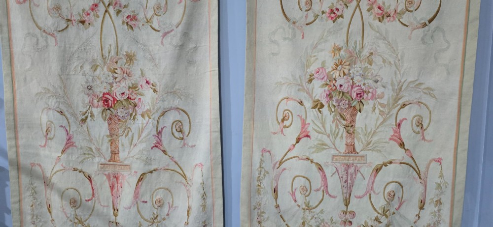 Pair of Huge French Wall Tapestries View VIII
