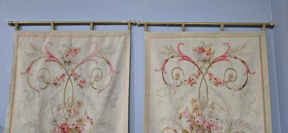 Pair of Huge French Wall Tapestries View IX
