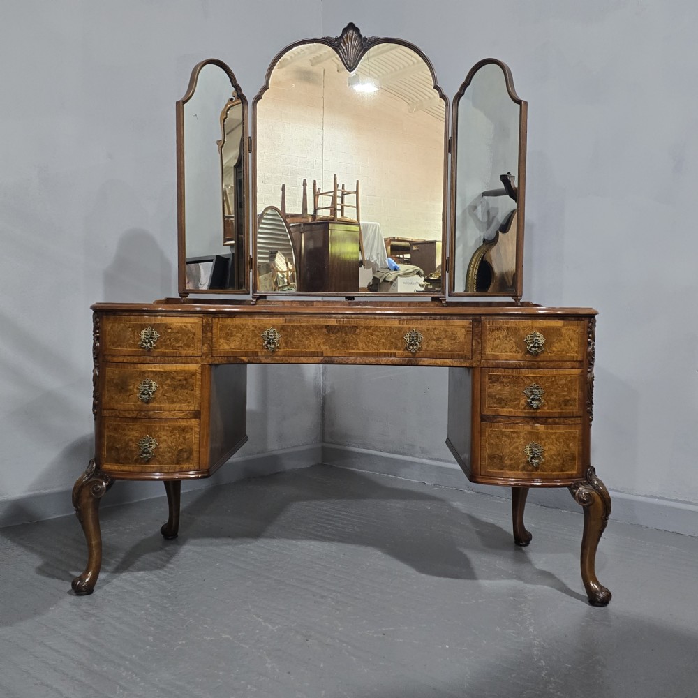 Magnificent Queen Anne Dressing Table View III