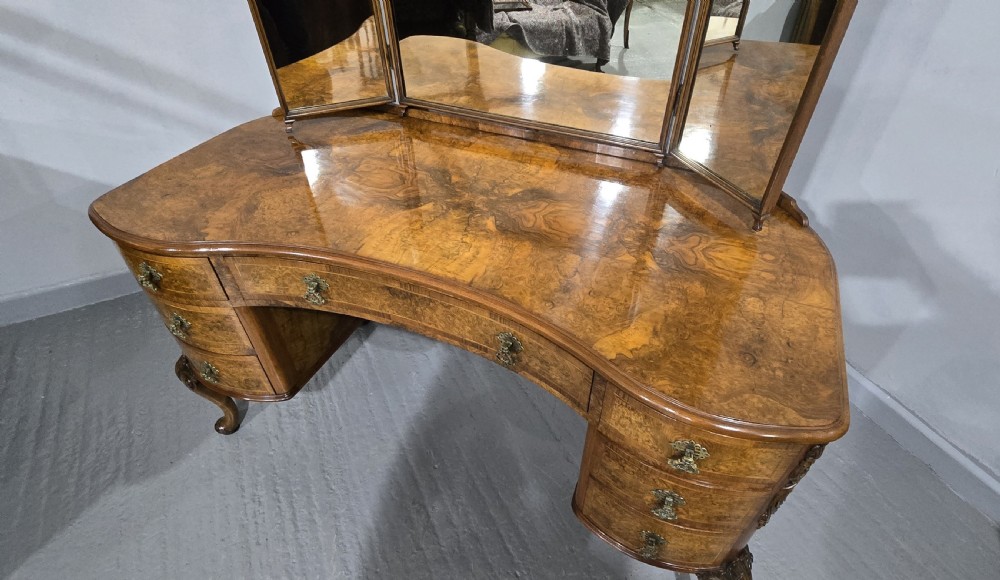 Magnificent Queen Anne Dressing Table View VII