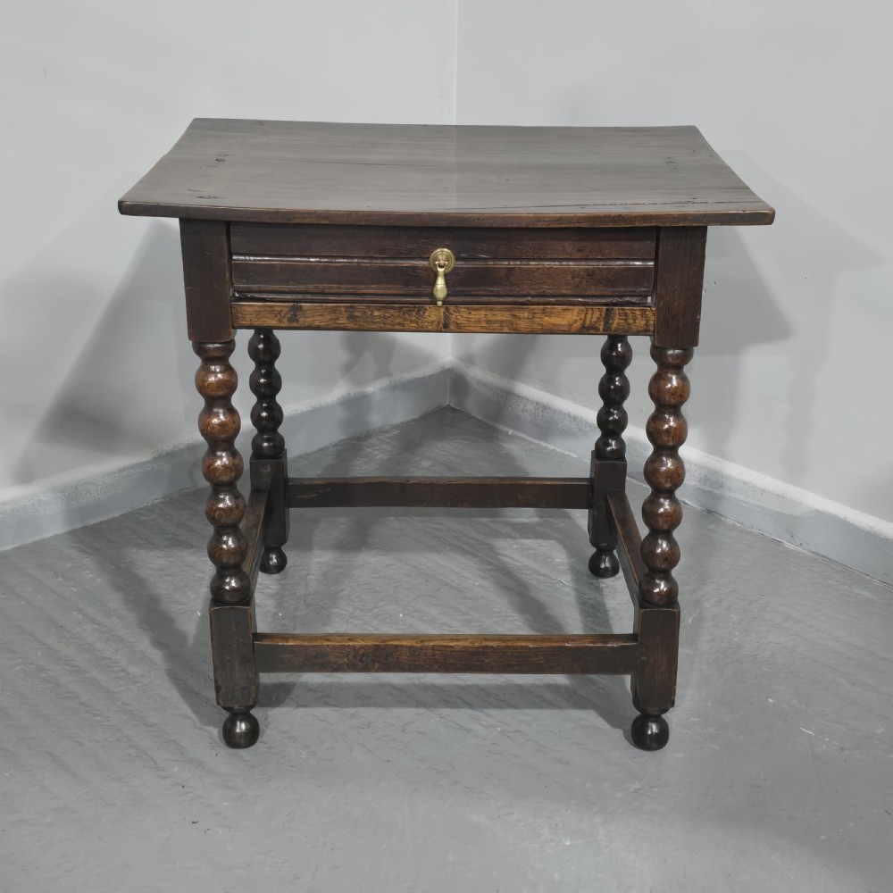 Fine C17th Oak Side Table