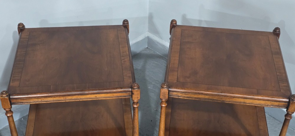 Excellent Pair Regency Lamp Tables View IV