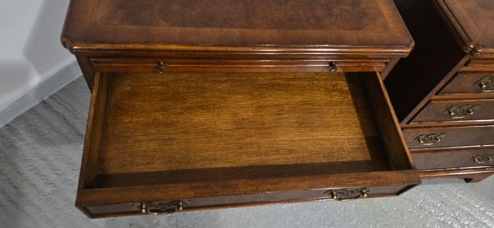 Excellent Pair Burr Walnut Chests of Drawers View XVIII